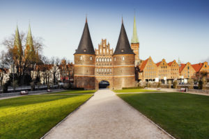 Holstentor, Lubeck, Schleswig-Holstein, Germany Holstentor, Lubeck, Schleswig-Holstein, Germany